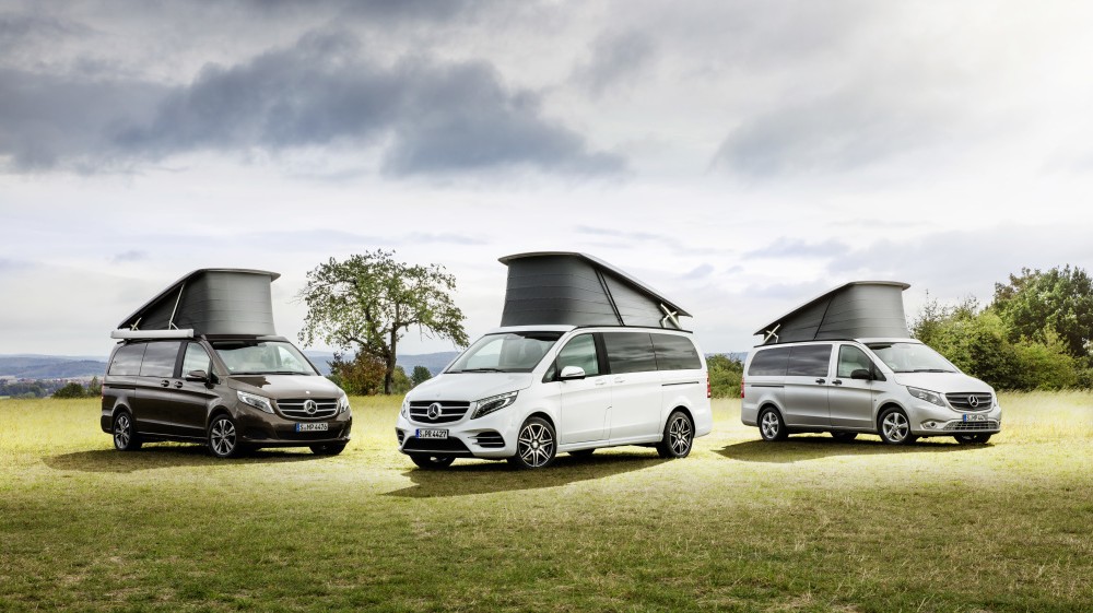 Mercedes-Benz Vans adds another member to its family of compact camper vans and recreational vehicles: the new Marco Polo HORIZON