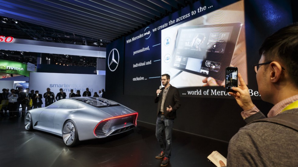 Mercedes-Benz at CES 2016