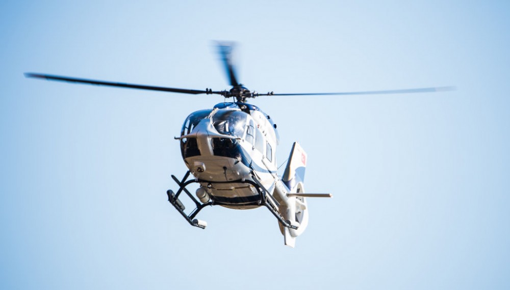 Luxury helicopter "H145 by Mercedes Benz Style" by Airbus Helicopters.