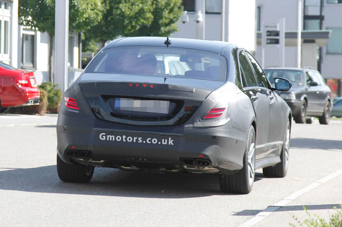 New Mercedes S63 AMG Spied Testing