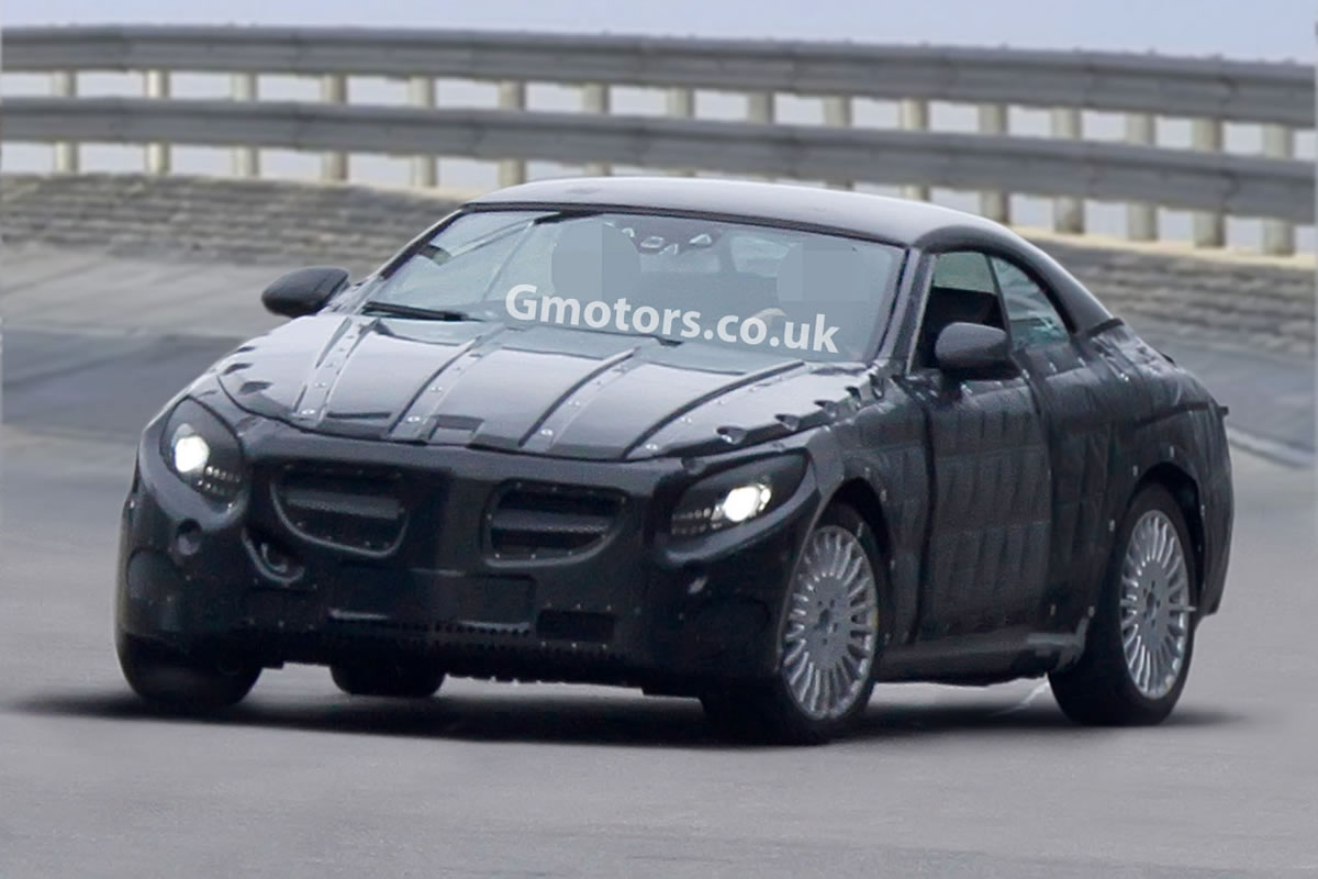 2014 Mercedes-Benz S-Class Cabriolet Spied With False Hardtop