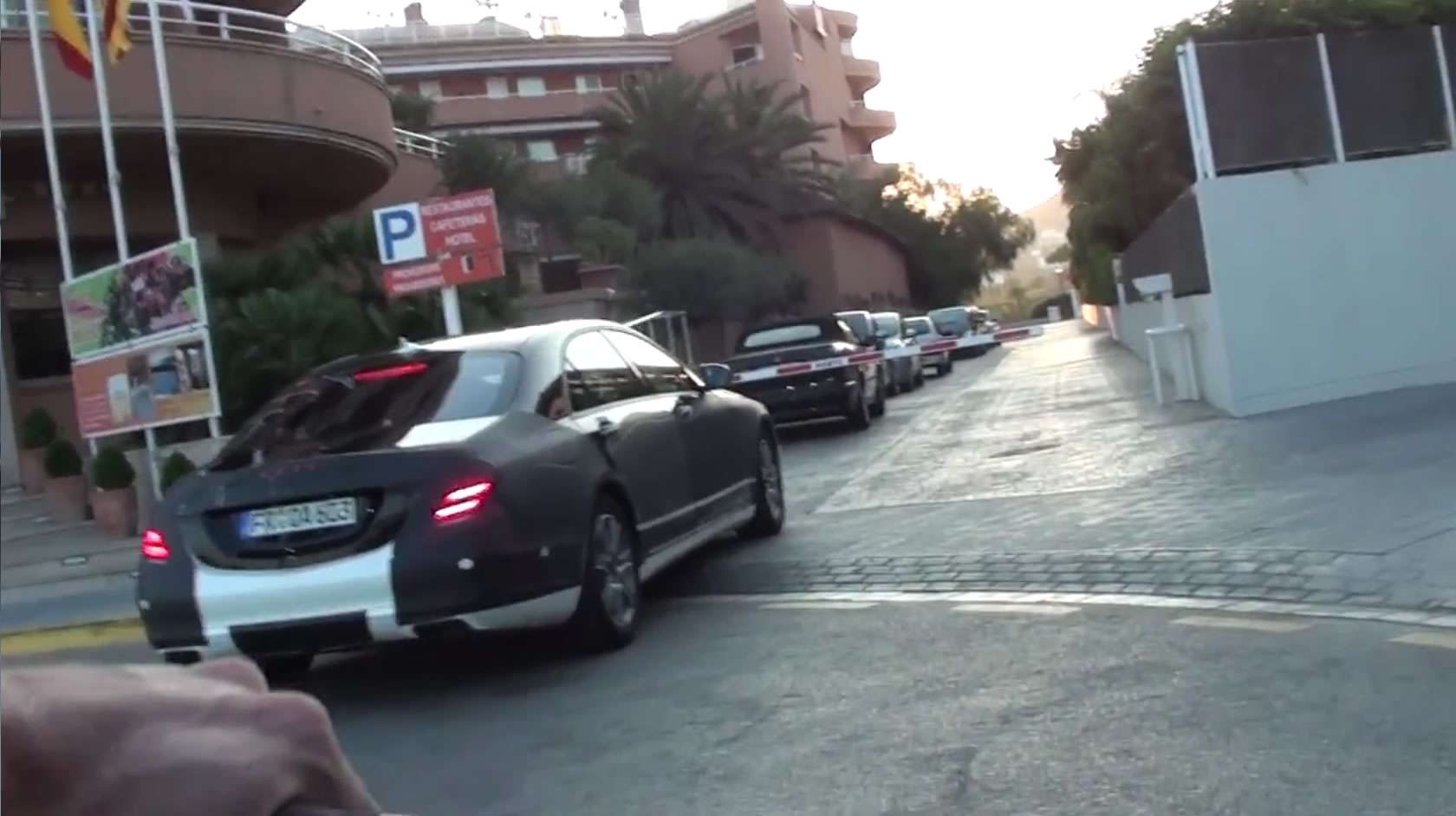 2014 Mercedes-Benz S-Class spy photo rear