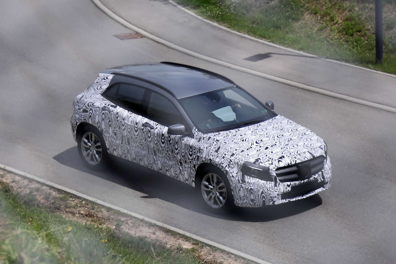 Mercedes GLA Photos Reveal Even More Detail