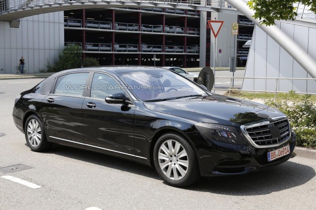 2014 Mercedes-Benz S-Class Pullman Spy Photo