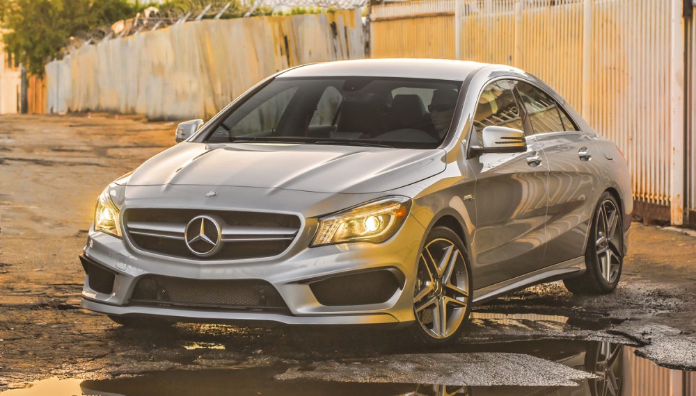 2014 Mercedes-Benz CLA45 AMG.