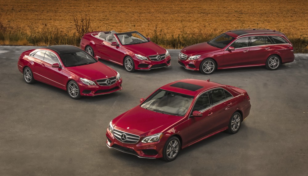 2014 Mercedes-Benz E-Class Models Red