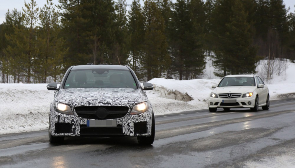 2015 Mercedes C63 AMG and 2014 C63 AMG