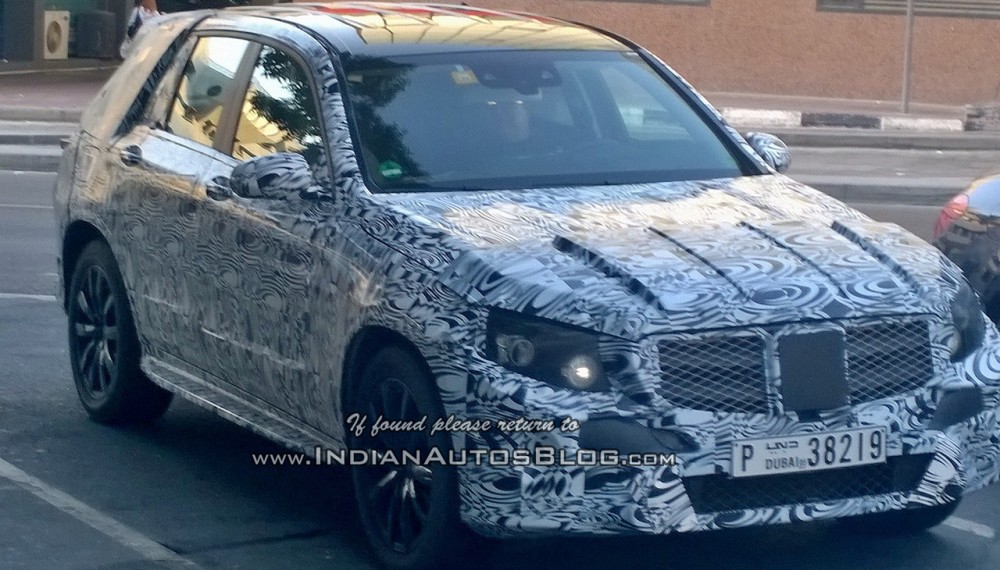 2015 Mercedes GLK Spied in Dubai