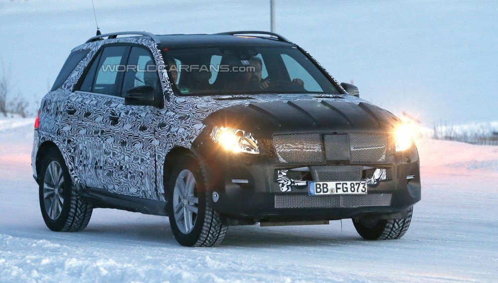 2015 Mercedes-Benz M-Class Spied