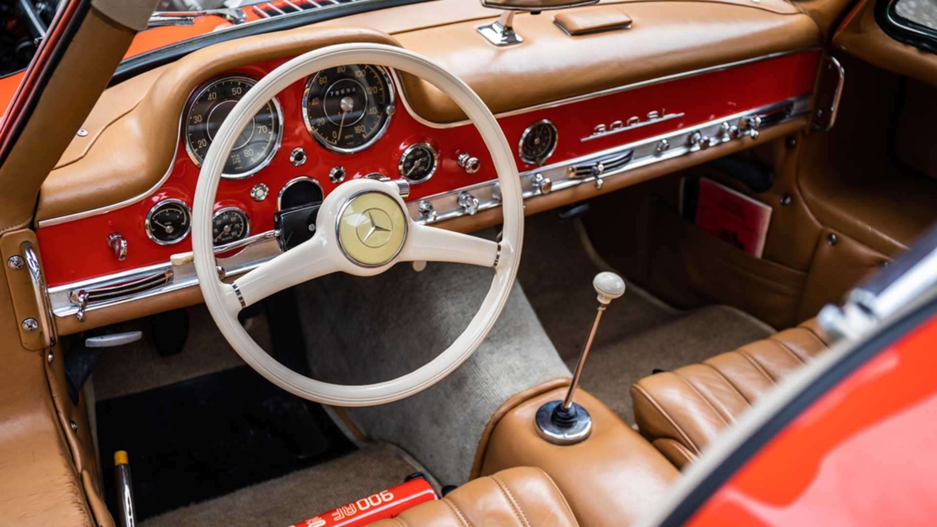 1954 Mercedes Benz SL300 Gullwing Will Likely Fetch A 1 Million At 