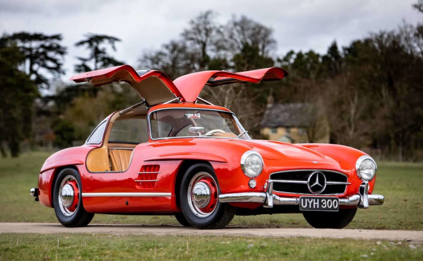Feast your eyes on this early 1954 Mercedes-Benz 300SL Gullwing.