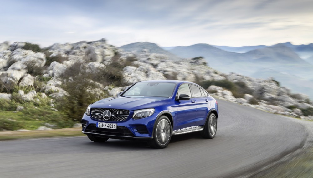 Green light for the Mercedes-Benz GLC Coupé: The sports car among SUVs becomes available to order