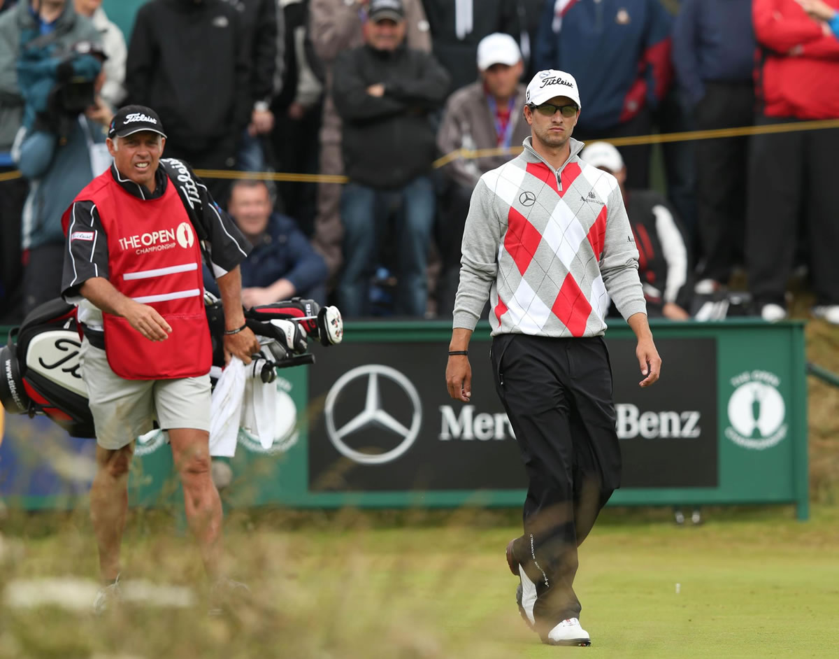 Australian Golfer Adam Scott with Mercedes-Benz