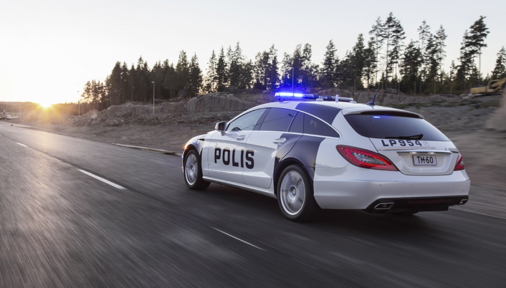 Mercedes CLS Shooting Brake Police Car