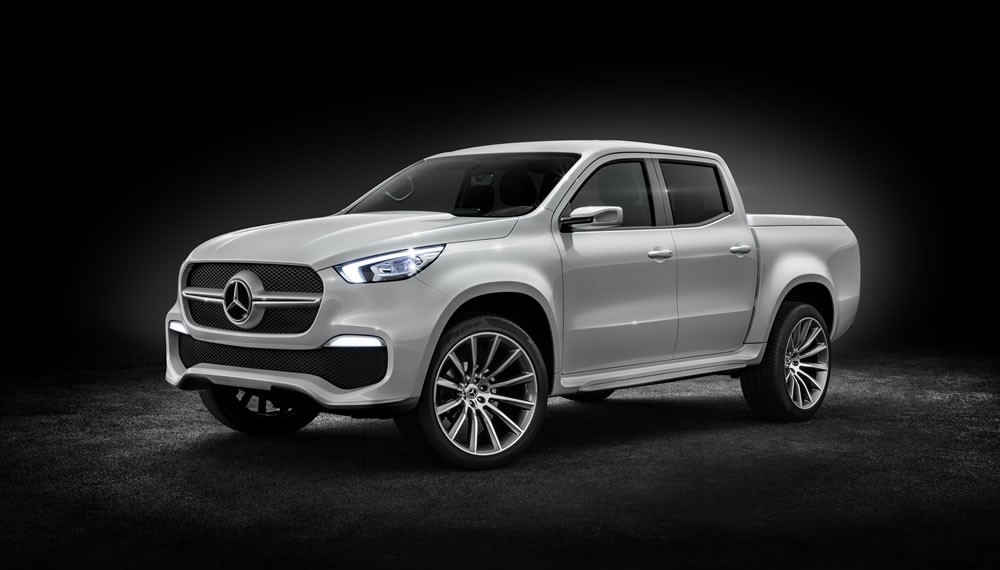 Mercedes-Benz Concept X-CLASS – First Look at the new Mercedes-Benz Pickup Truck