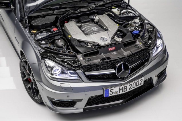 2014 Mercedes C63 AMG Edition 507 engine