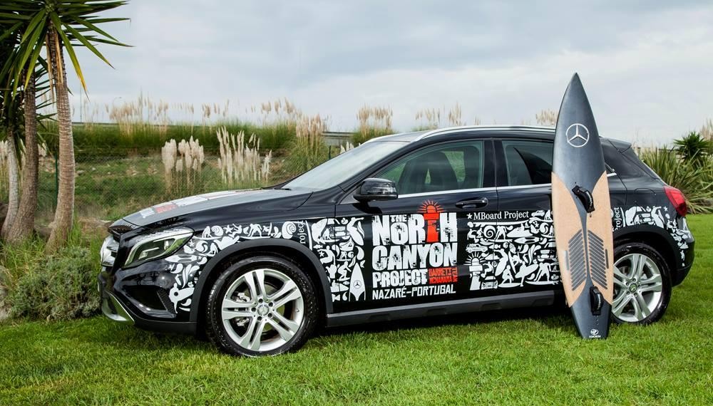 Mercedes-Benz introduces a new surfboard