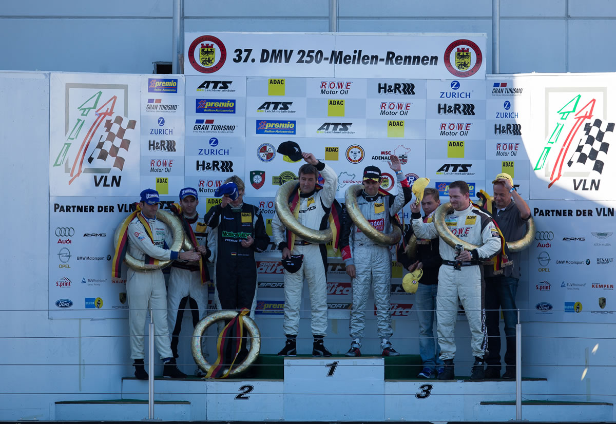 ictory for Bernd Schneider and Jeroen Bleekemolen from Black Falcon in the VLN Endurance Championship Nürburgring