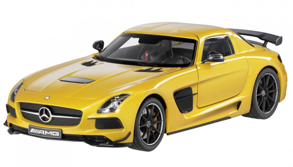 SLS AMG Coupe Black Series Scale Model