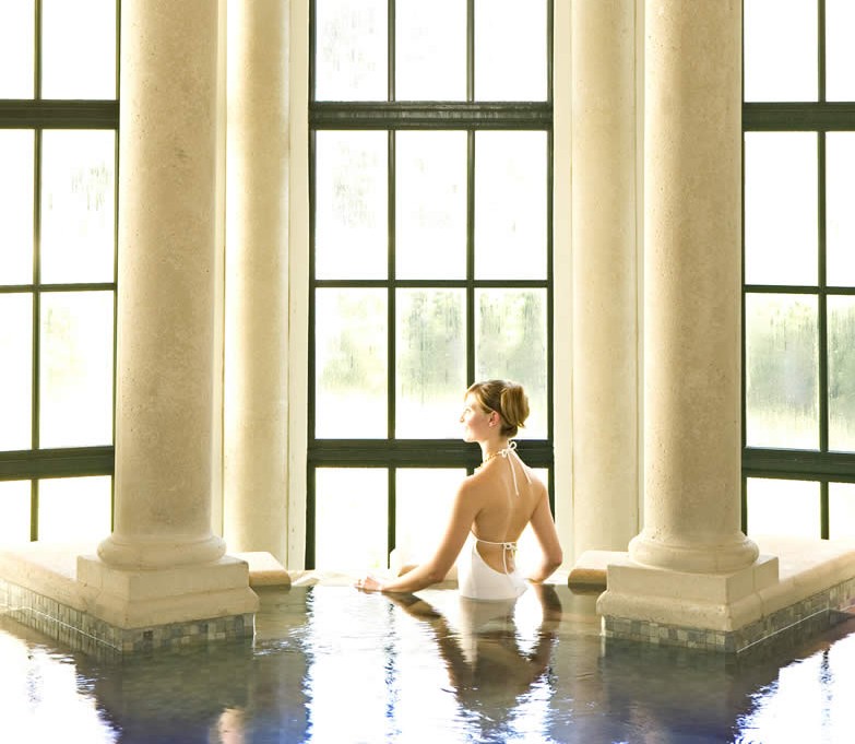 Sea Island Spa water atrium