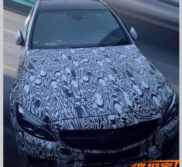 Mercedes C63 AMG Spied in China