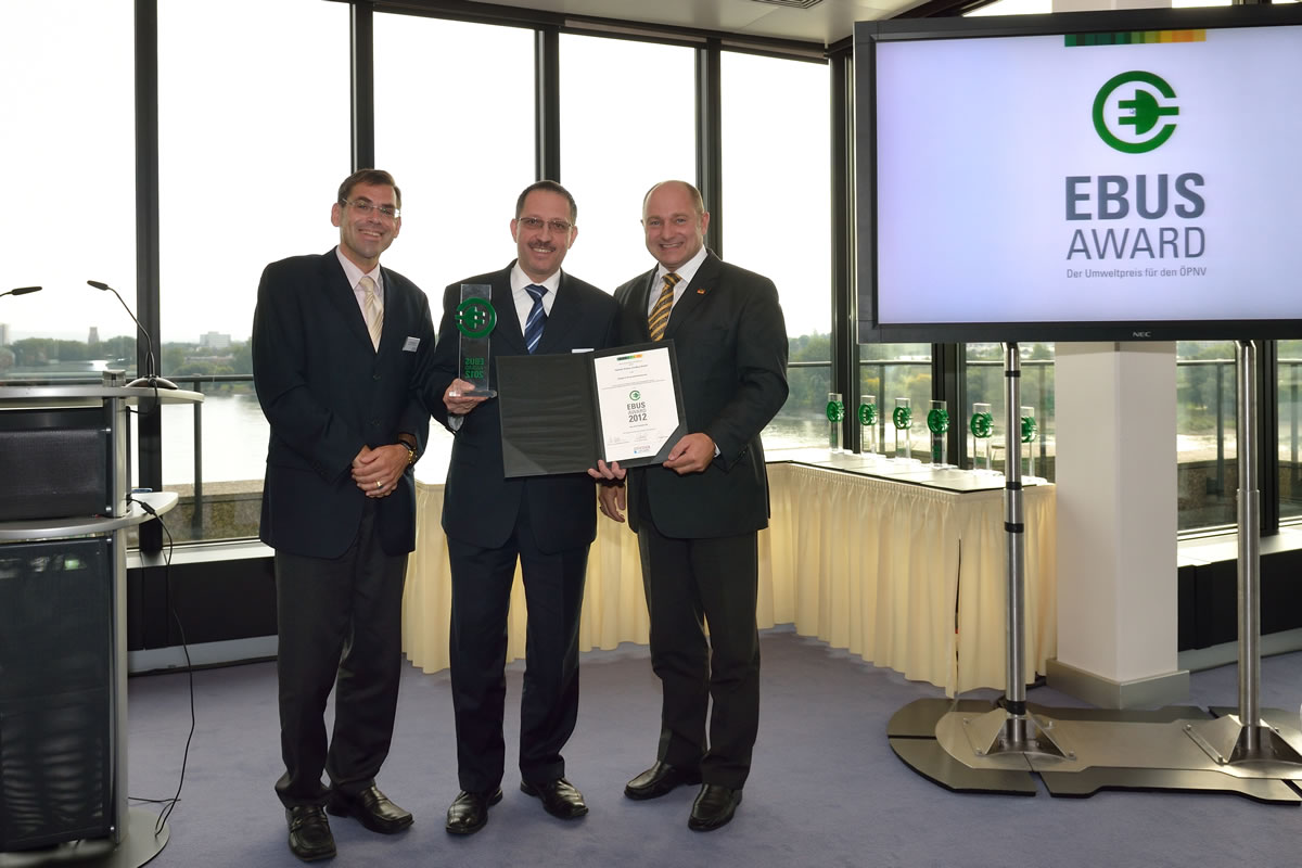 EBUS Award Given to the Citaro FuelCELL Hybrid Bus