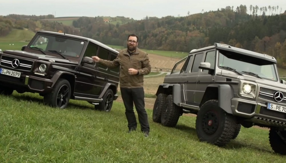 Mercedes G63 AMG and 6x6 Go Head to Head - Video