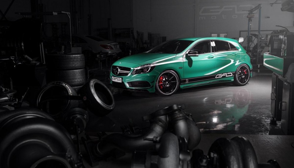 Mercedes A45 AMG by GAD Makes You Green with Envy