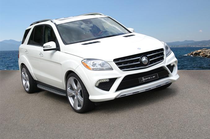 Mercedes-Benz ML-Class Receives Widebody Kit and Power Upgrade from Hofele Design