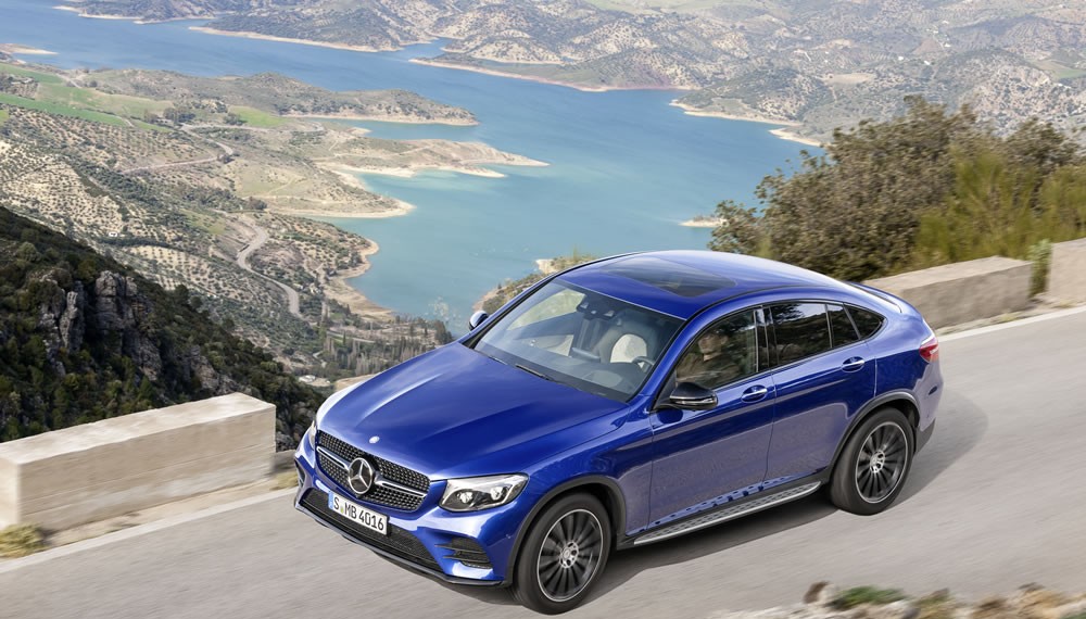 Mercedes-Benz GLC Coupé: At Home On- or Off-Road