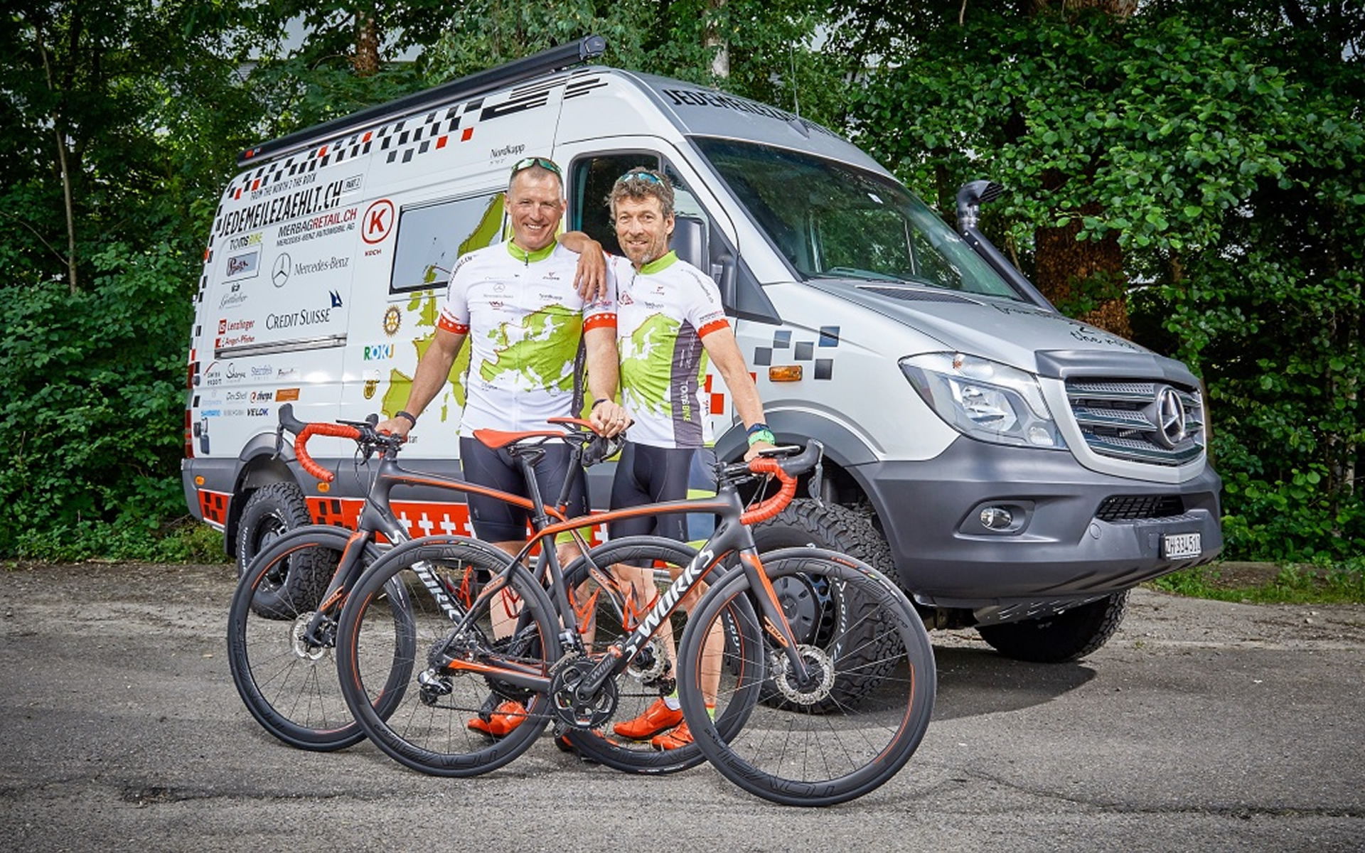 Every Mile Counts- Mercedes-Benz Sprinter Rides Alongside Epic Journey for Charity
