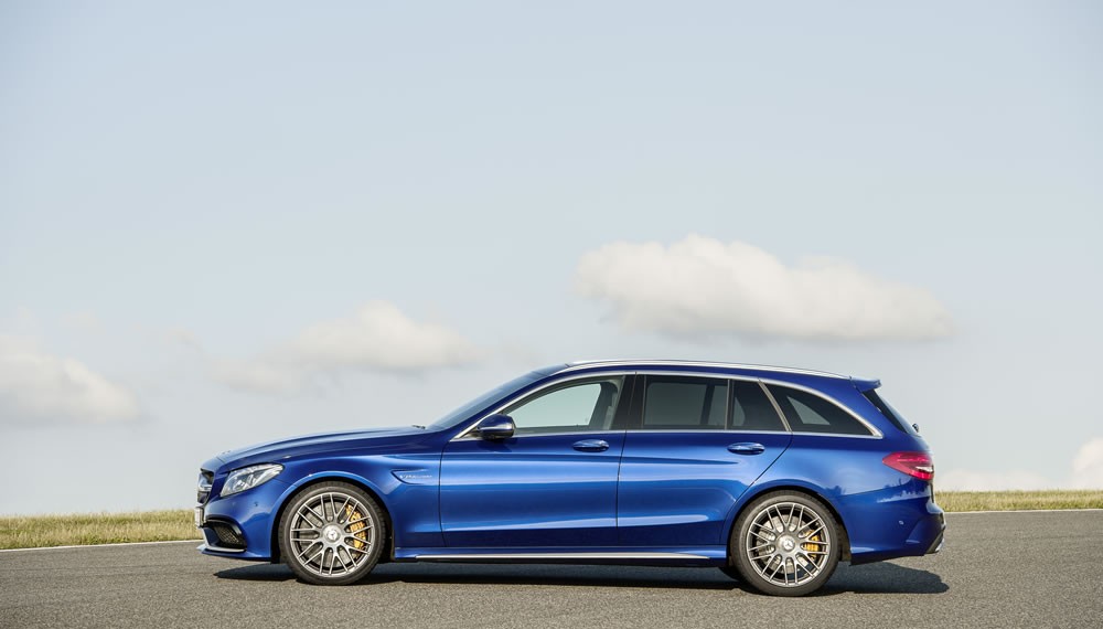 Mercedes C63 AMG Estate Photo Gallery