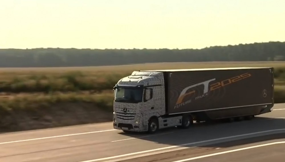 Truck of the Future is a Mercedes-Benz - Video