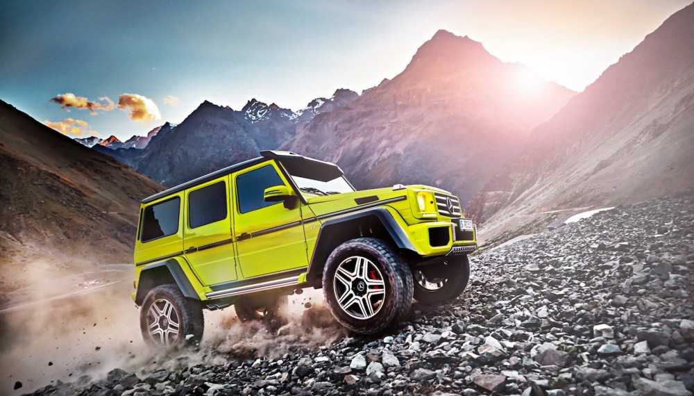 Mercedes-Benz Announces G 500 4x4² Show Car