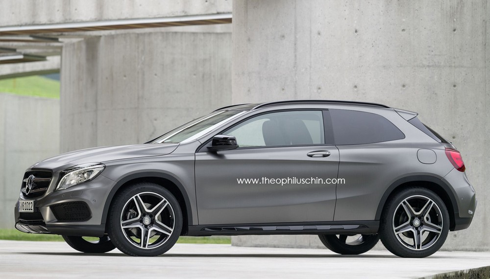 2015 Mercedes GLA three-door