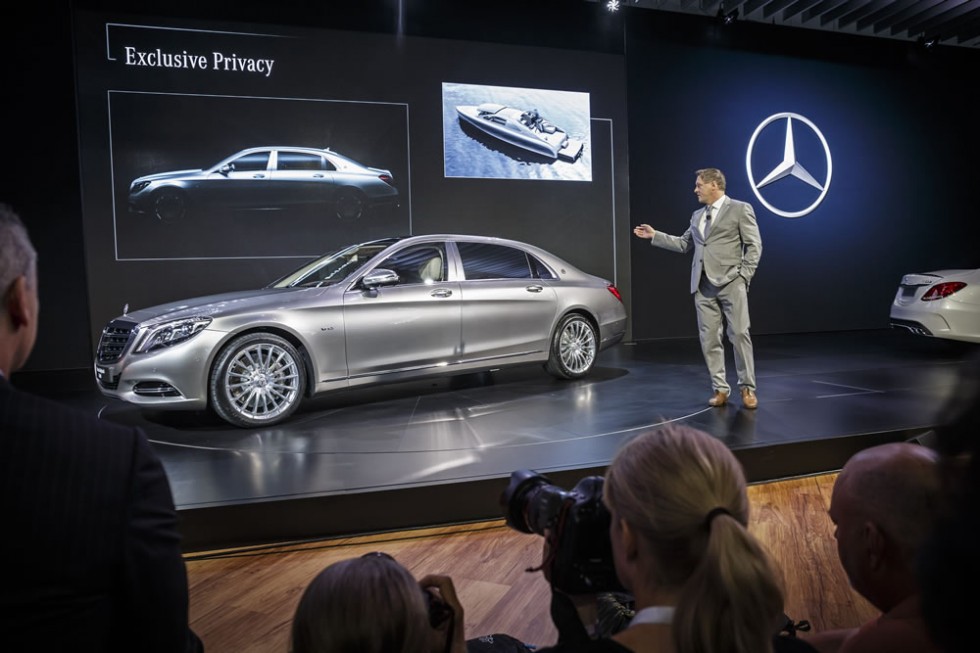 World Premiere of the Mercedes-Maybach S-Class