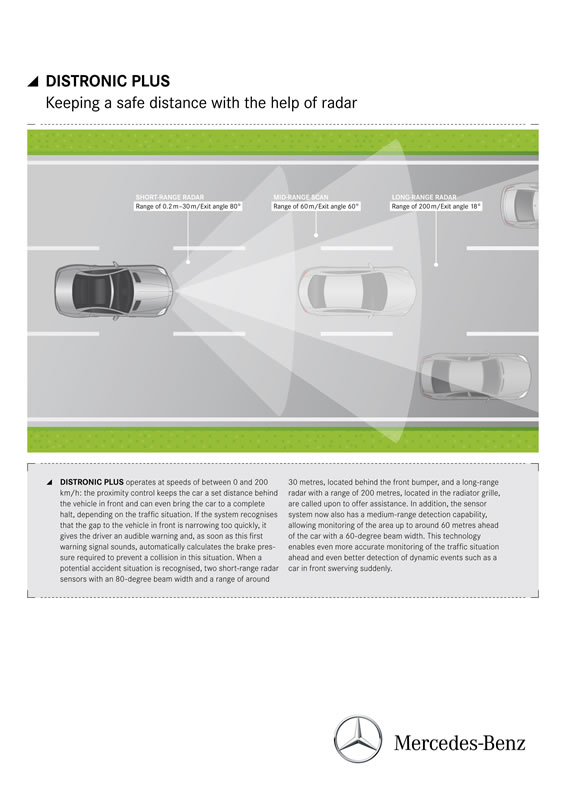 MercedesBenz PRESAFE Has Changed the World of Driving eMercedesBenz