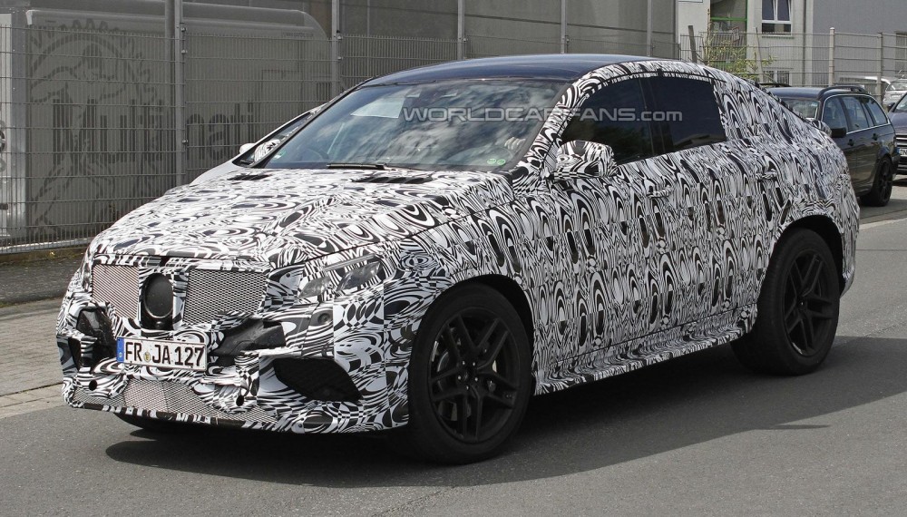 Mercedes-Benz ML 63 AMG Coupe Spied