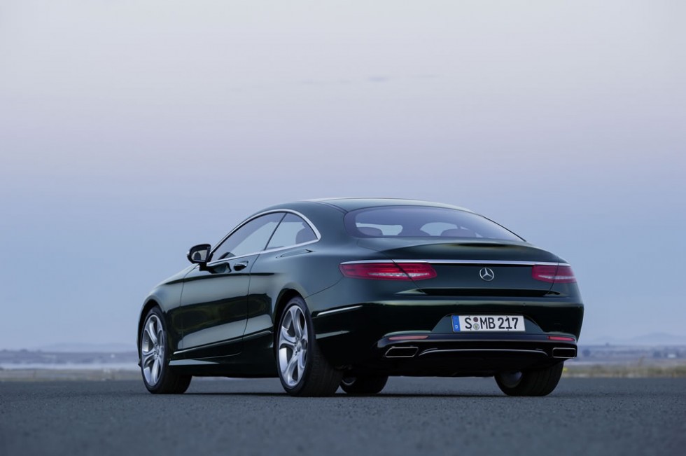Mercedes S-Class Coupe Rear