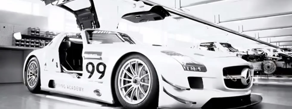 Mercedes SLS AMG GT3 Production Video