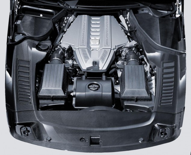 Kicherer SLS Supercharged GT 16 Kicherer SLS Supercharged GT Mercedes SLS AMG Gullwing engine
