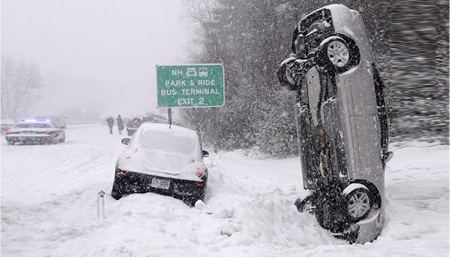 Video Collection: Compilation of the Best Winter Crashes