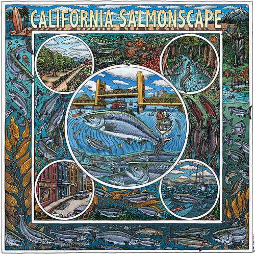Preview of poster (Sacramento River Tower Bridge)