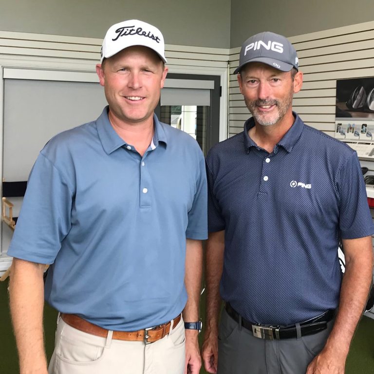 Ben Blalock with Stan Utley