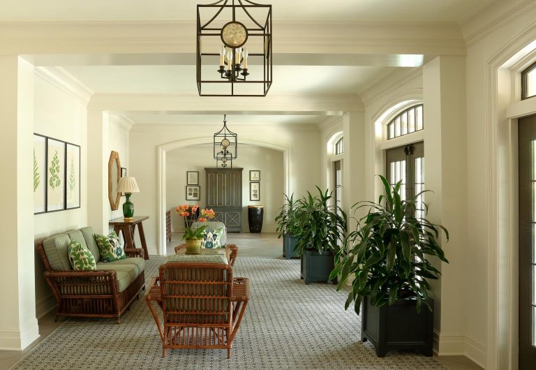 Lobby just outside the wellness center