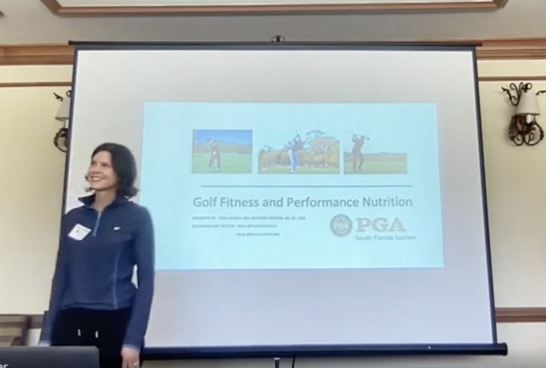Golf Fitness and Performance Nutrition