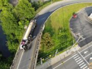 Gasoline Tanker Overturned on Allens Ave Ramp to I-95, Unknown Amount Leaked