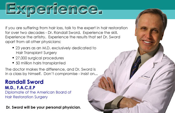 Hair Restoration Experience - Grafts & Hair Restoration Surgery