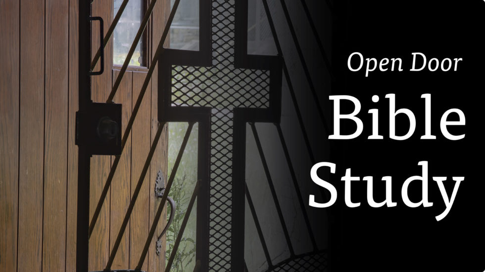 Houston S First Baptist Church Open Door Bible Study