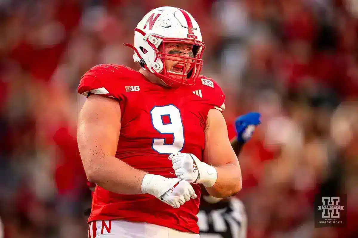 Nebraska Cornhuskers defensive lineman Ty Robinson 